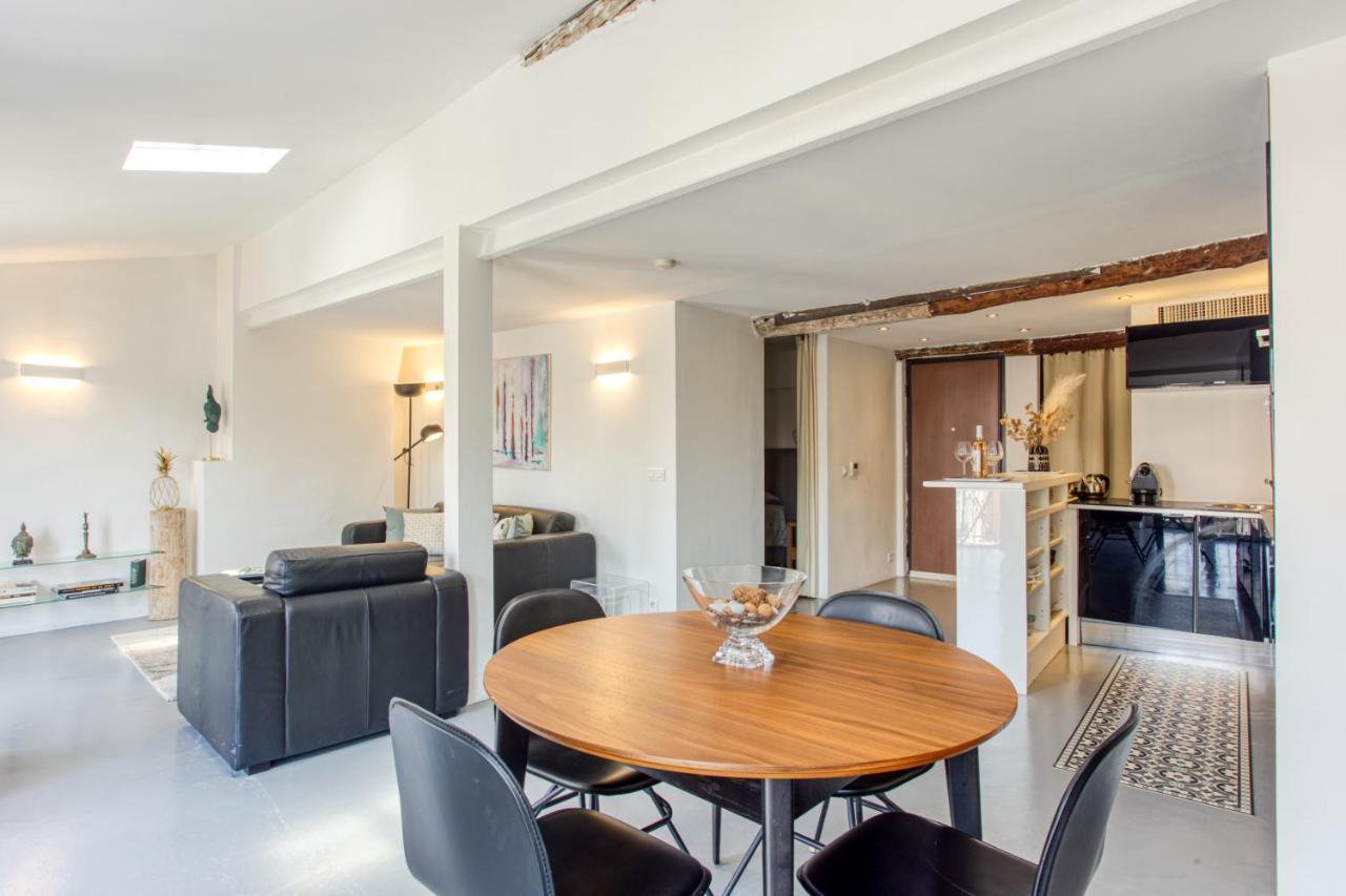 Ross 5- F2, Lumineux, Balcon, Loft, Clim, Vieux-Niza Exterior foto